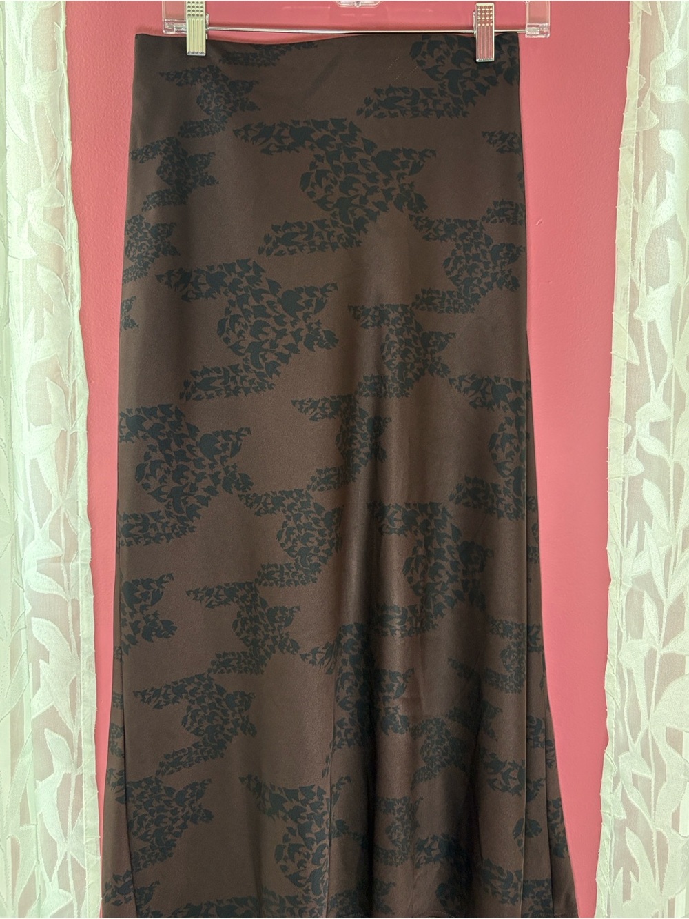 Worthington Brown and Black Patterned Skirt